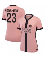 Paris Saint-Germain Randal Kolo Muani #23 Alternativní Dres pro Dámské 2024-25 Krátký Rukáv